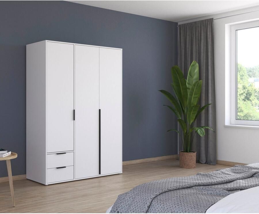 Rauch Draaideurkast Kledingkast Kast Garderobe Wasmand NAGATA veel Opbergruimte - Foto 12