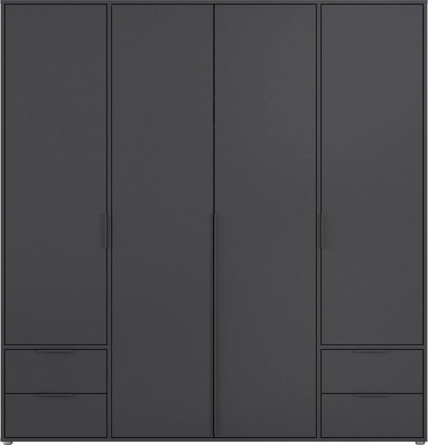 Rauch Draaideurkast Kledingkast Kast Garderobe Wasmand NAGATA veel Opbergruimte - Foto 8