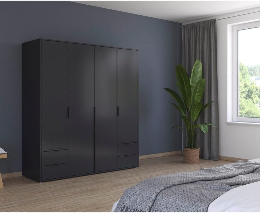 Rauch Draaideurkast Kledingkast Kast Garderobe Wasmand NAGATA veel Opbergruimte - Foto 13