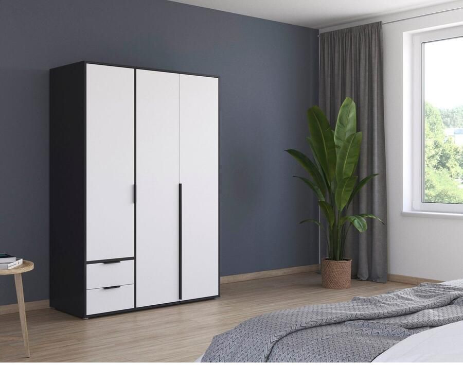 Rauch Draaideurkast Kledingkast Kast Garderobe Wasmand NAGATA veel Opbergruimte - Foto 12