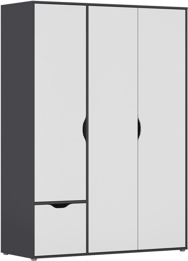 Rauch Draaideurkast Kledingkast Kast Garderobe Wasmand NARAI met Laden Greefaansluitingen voor een greeploze look TOPSELLER MADE IN GERMANY - Foto 17