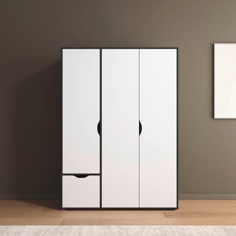 Rauch Draaideurkast Kledingkast Kast Garderobe Wasmand NARAI met Laden Greefaansluitingen voor een greeploze look TOPSELLER MADE IN GERMANY - Foto 6