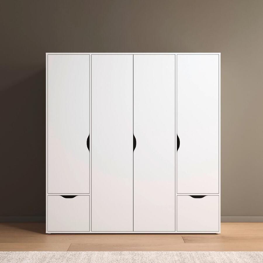 Rauch Draaideurkast Kledingkast Kast Garderobe Wasmand NARAI met Laden Greefaansluitingen voor een greeploze look TOPSELLER MADE IN GERMANY - Foto 6