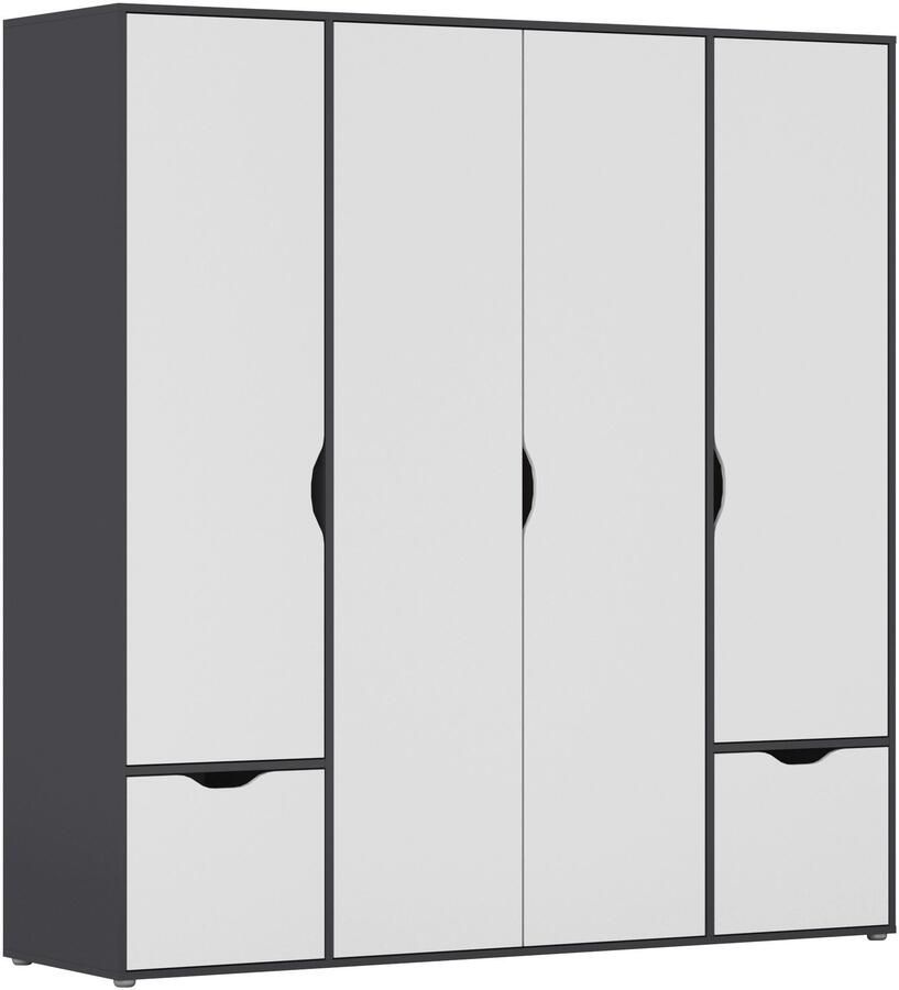 Rauch Draaideurkast Kledingkast Kast Garderobe Wasmand NARAI met Laden Greefaansluitingen voor een greeploze look TOPSELLER MADE IN GERMANY - Foto 17