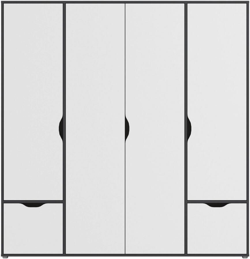 Rauch Draaideurkast Kledingkast Kast Garderobe Wasmand NARAI met Laden Greefaansluitingen voor een greeploze look TOPSELLER MADE IN GERMANY - Foto 8