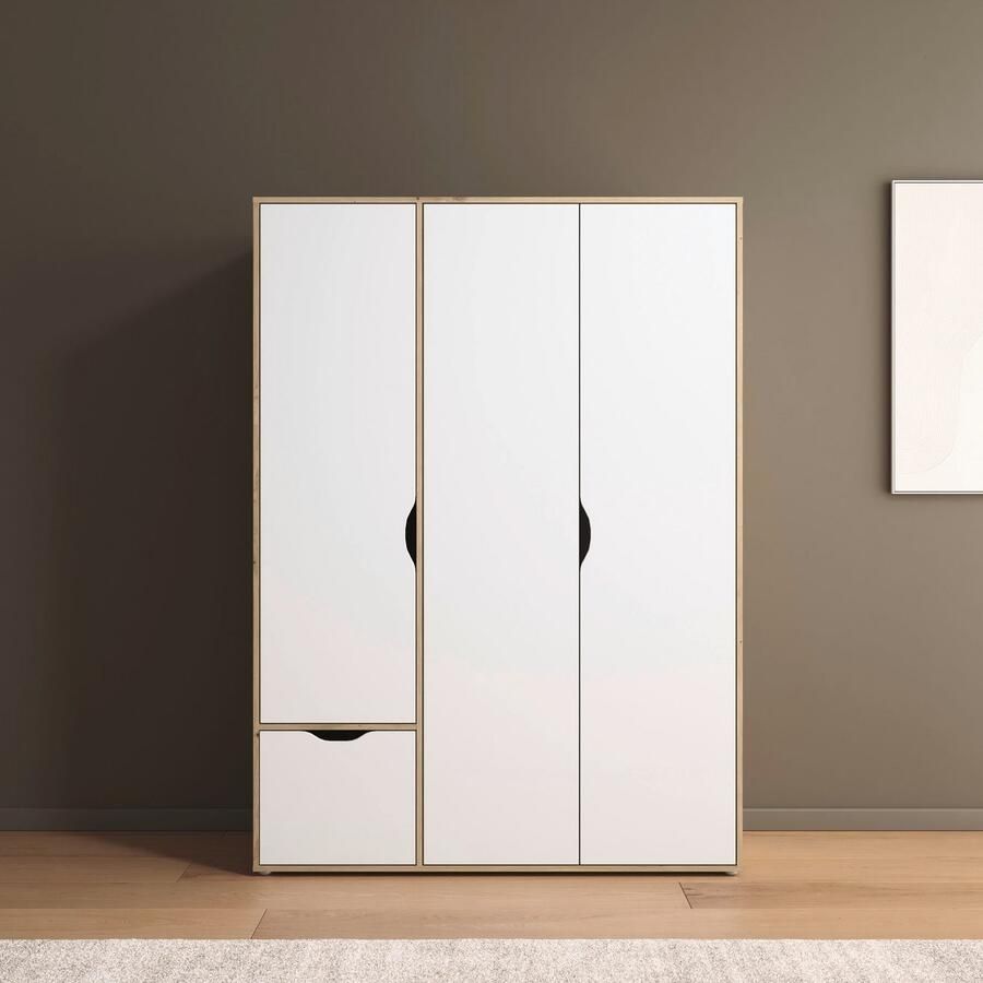 Rauch Draaideurkast Kledingkast Kast Garderobe Wasmand NARAI met Laden Greefaansluitingen voor een greeploze look TOPSELLER MADE IN GERMANY - Foto 6