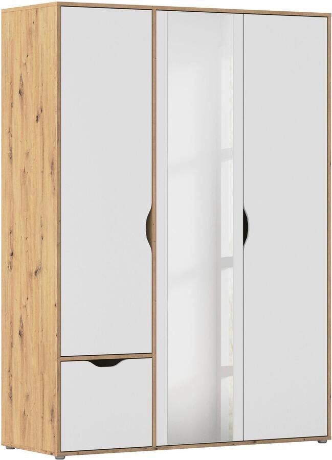 Rauch Draaideurkast Kledingkast Kast Garderobe Wasmand NARAI met Laden Greefaansluitingen voor een greeploze look TOPSELLER MADE IN GERMANY - Foto 17