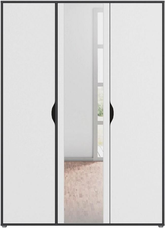 Rauch Draaideurkast Kledingkast Kast Garderobe Wasmand NARAI met Spiegel Greefaansluitingen voor een greeploze look TOPSELLER MADE IN GERMANY - Foto 12