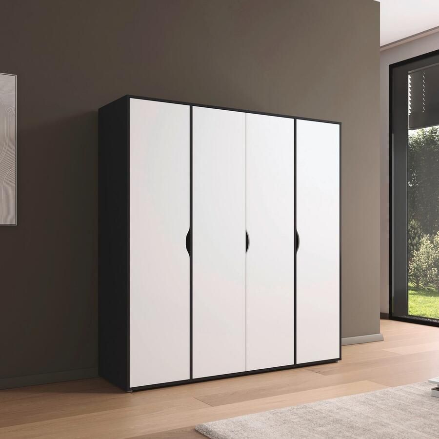 Rauch Draaideurkast Kledingkast Kast Garderobe Wasmand NARAI veel Opbergruimte Greefaansluitingen voor een greeploze look TOPSELLER MADE IN GERMANY - Foto 7