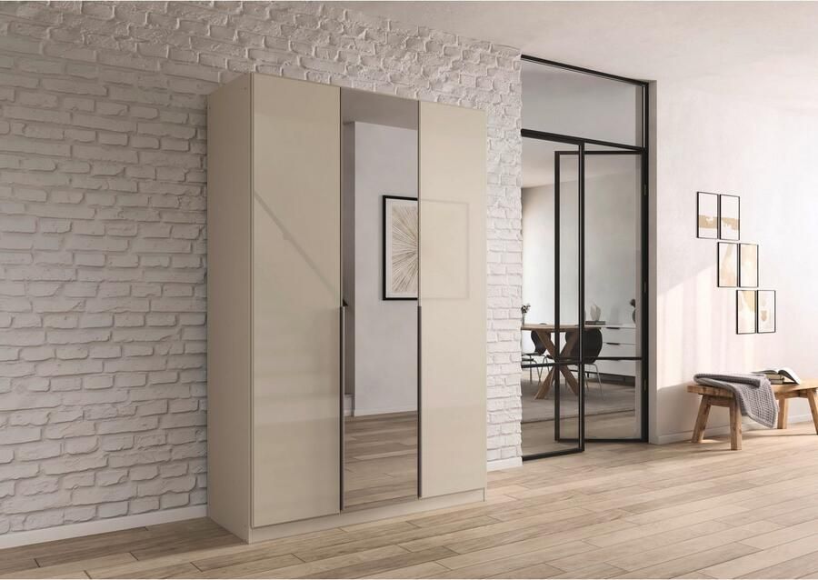 Rauch Draaideurkast Kledingkasten kast garderobe AGORDO met glazen front doordachte binnenuitrusting in 6 breedtes en 2 hoogtes made in germany - Foto 18