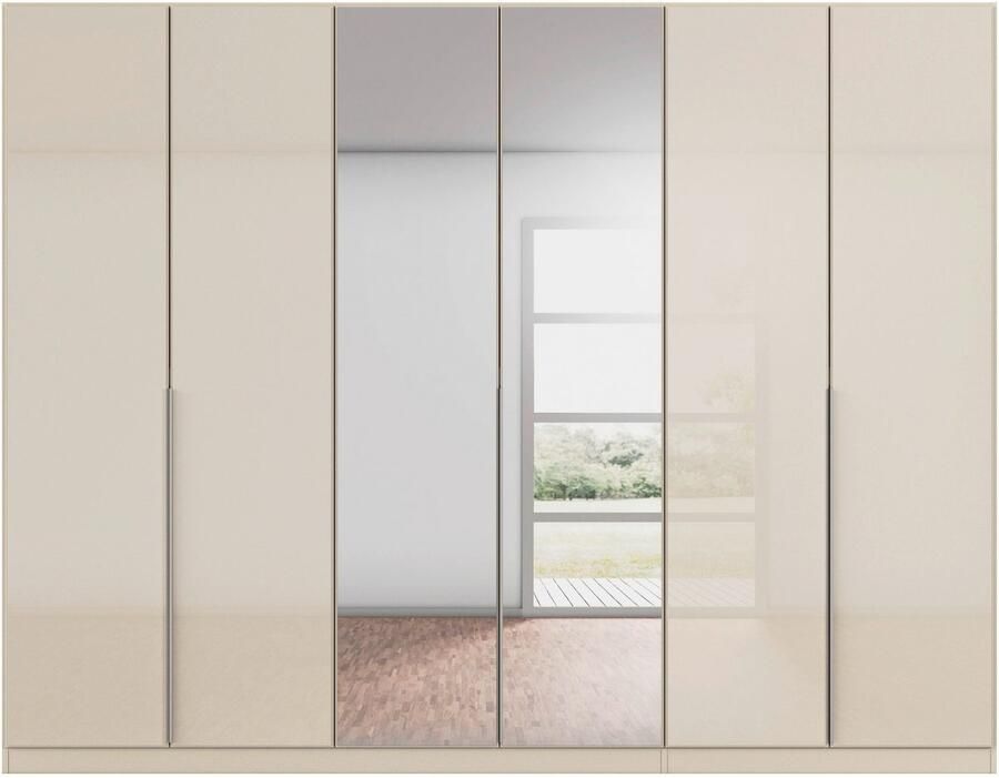 Rauch Draaideurkast Kledingkasten kast garderobe AGORDO met glazen front doordachte binnenuitrusting in 6 breedtes en 2 hoogtes made in germany - Foto 18