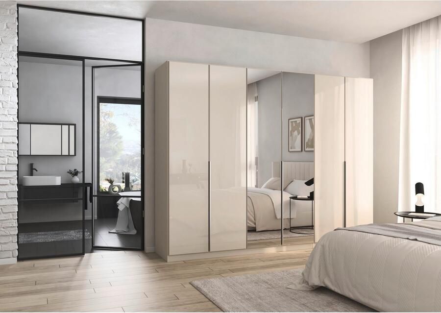 Rauch Draaideurkast Kledingkasten kast garderobe AGORDO met glazen front doordachte binnenuitrusting in 6 breedtes en 2 hoogtes made in germany - Foto 19