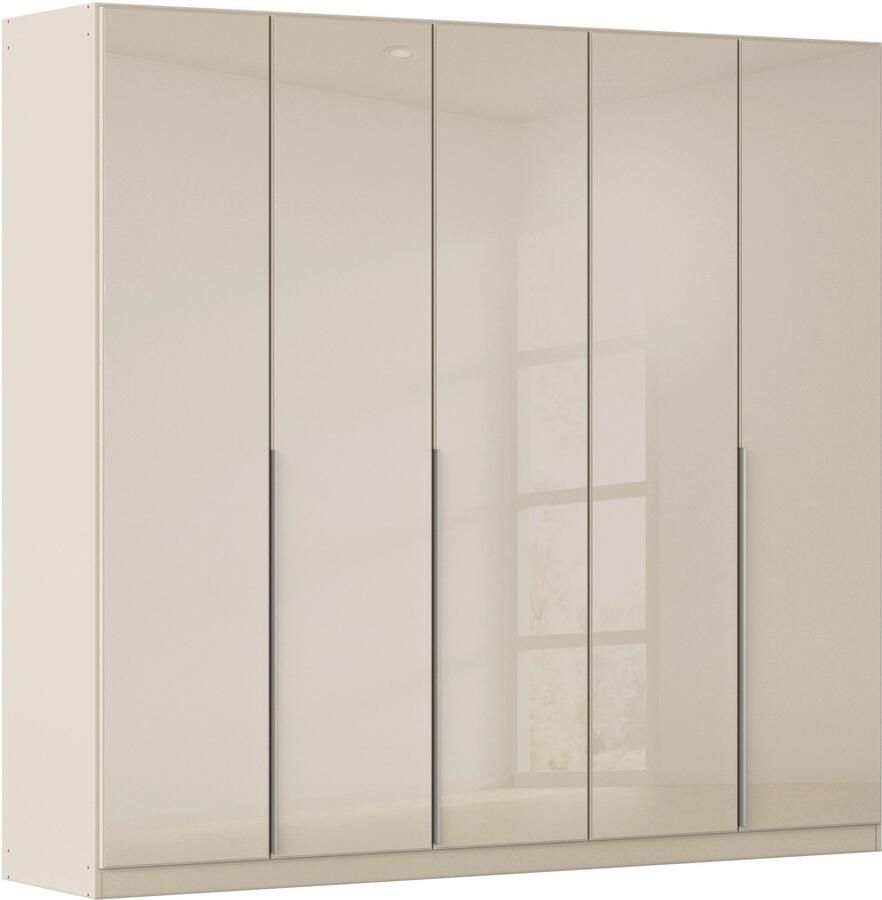 Rauch Draaideurkast Kledingkasten kast garderobe AGORDO met glazen front doordachte binnenuitrusting in 7 breedtes en 2 hoogtes made in germany