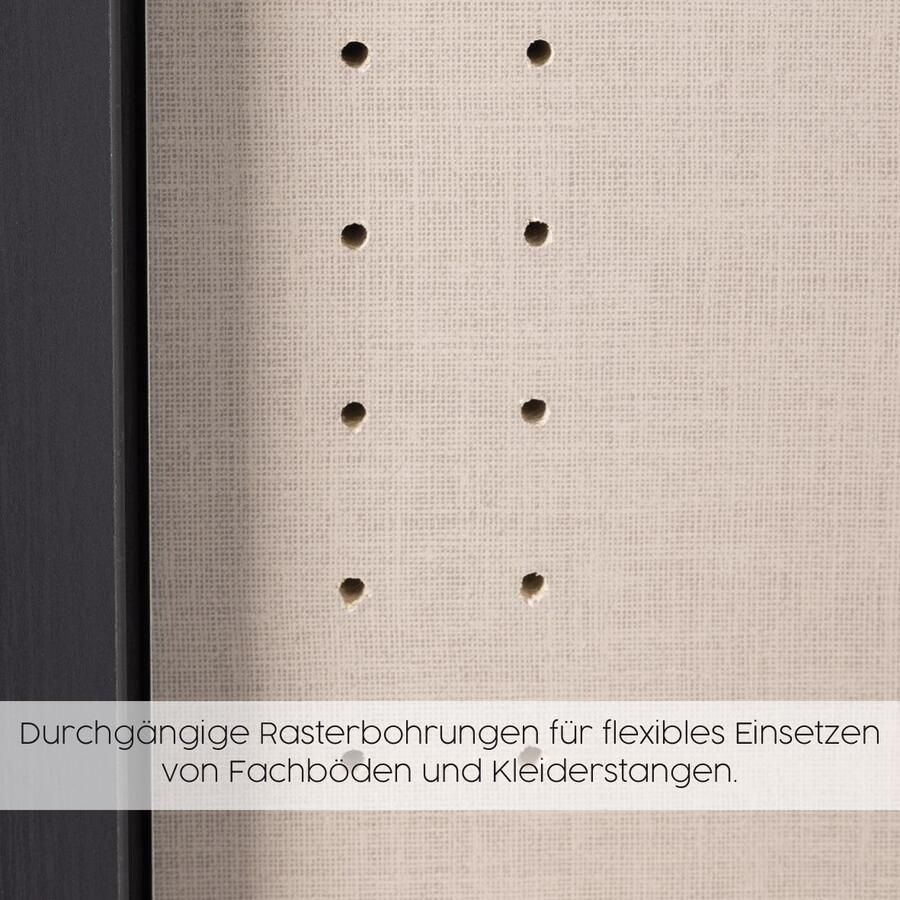 Rauch Draaideurkast Kledingkast kast garderobe AGORDO met decor- of hoogglansfront