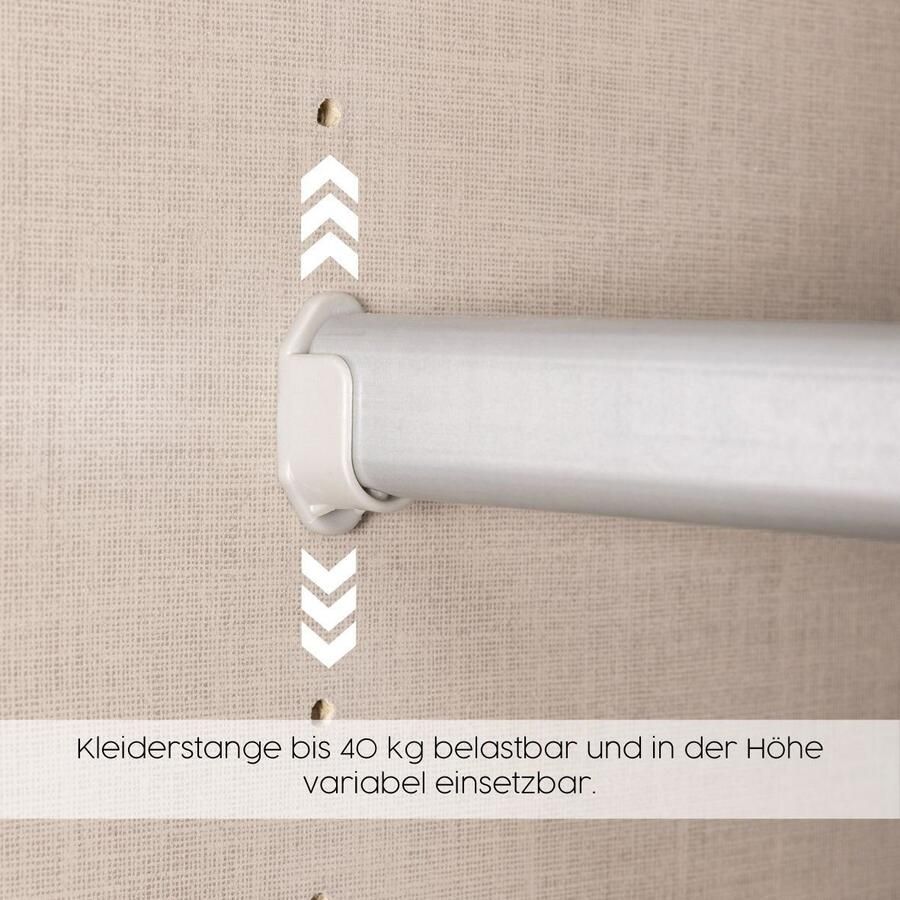 Rauch Draaideurkast Kledingkasten kast garderobe AGORDO met glazen front doordachte binnenuitrusting in 6 breedtes en 2 hoogtes made in germany - Foto 7