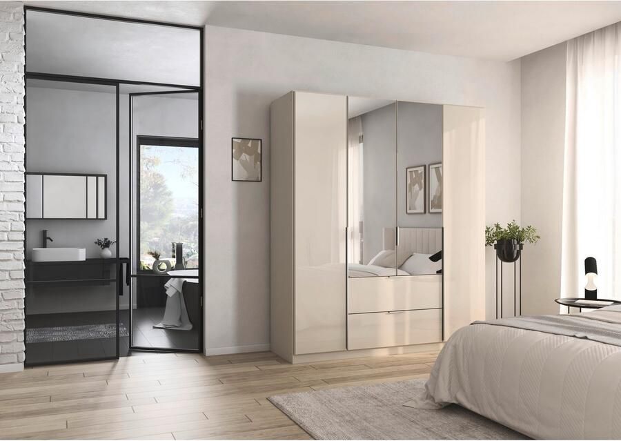 Rauch Draaideurkast Kledingkasten kast garderobe AGORDO met glazen front - Foto 16