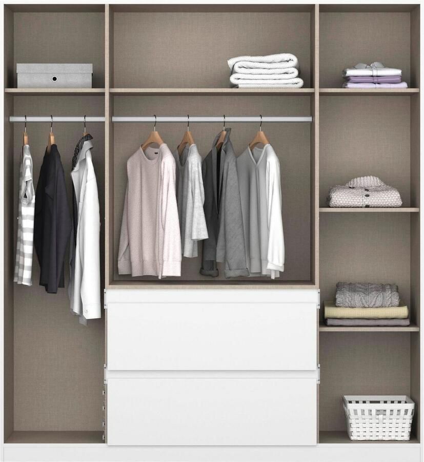 Rauch Draaideurkast Nidda met spiegel en greeploos front - Foto 5