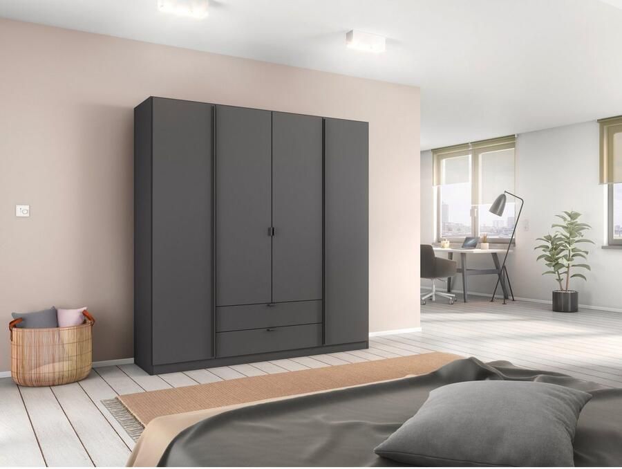 Rauch Draaideurkast StyleUp Type eenkleurig met elegante lange stanggrepen in kastkleur - Foto 7