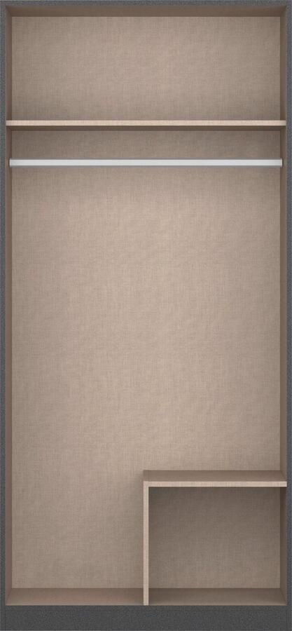 Rauch Draaideurkast StyleUp Type eenkleurig met elegante lange stanggrepen in kastkleur - Foto 10