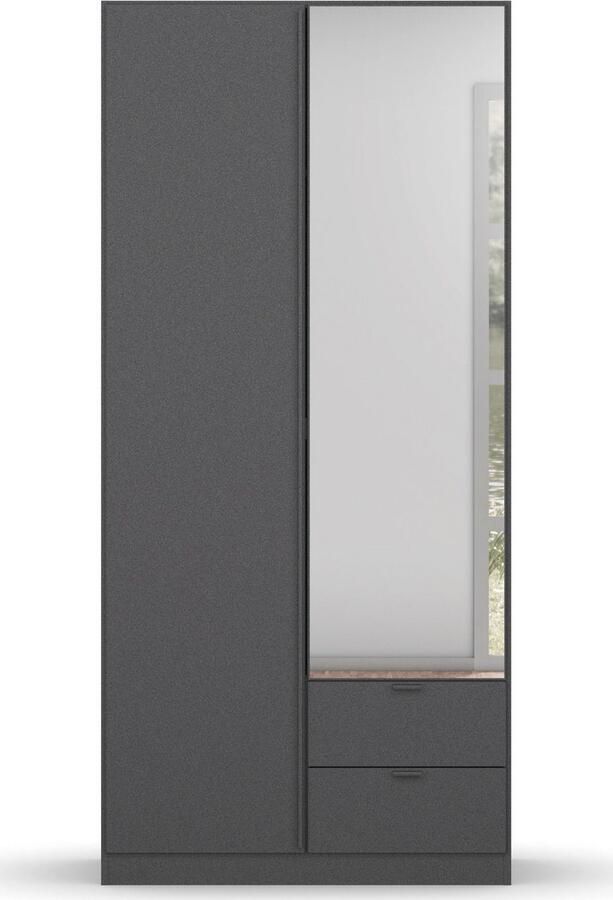 Rauch Draaideurkast StyleUp Type eenkleurig met elegante lange stanggrepen in kastkleur - Foto 6