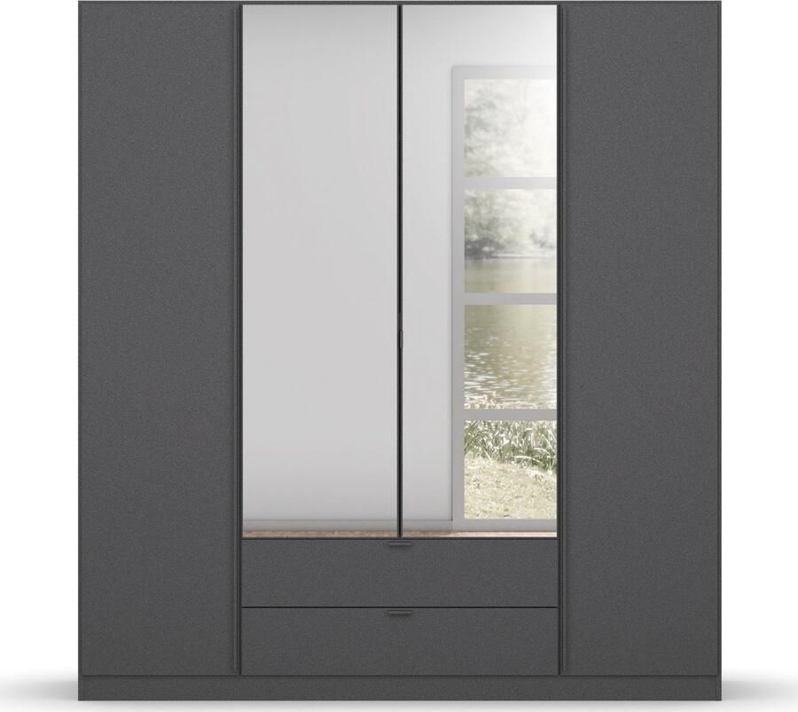 Rauch Draaideurkast StyleUp Type eenkleurig met elegante lange stanggrepen in kastkleur - Foto 7