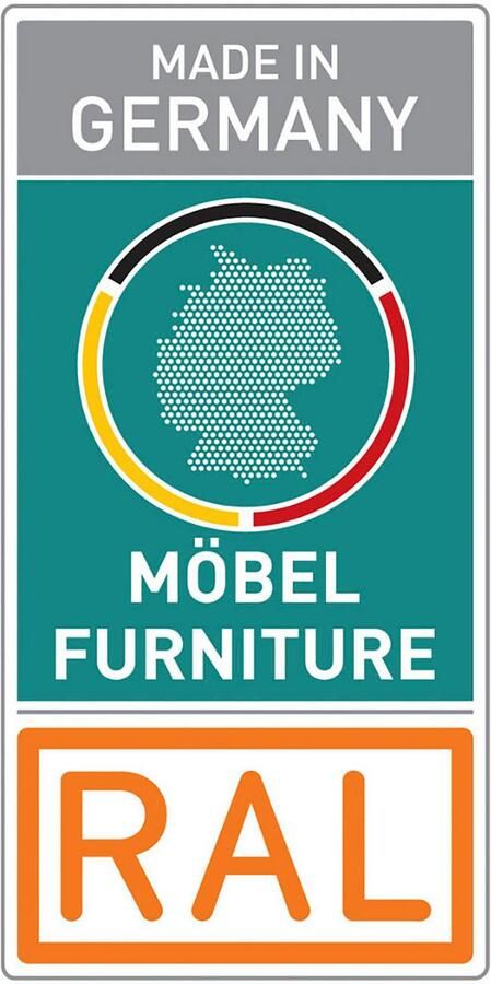 Rauch Draaideurkast Voyager met moderne grepen in grijs-metallic en spiegel - Foto 15