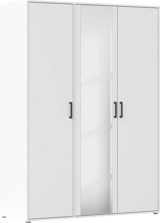 Rauch Draaideurkast Voyager met moderne grepen in grijs-metallic en spiegel - Foto 17