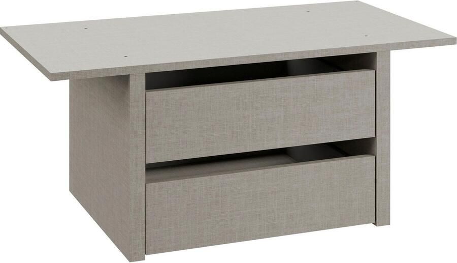 Rauch Draaideurkast Voyager met moderne grepen in grijs-metallic en spiegel - Foto 15