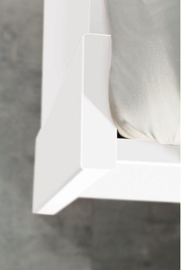 Rauch Futonbed Aditio Hoofdbord weefstof met afgezette opstaande naad - Foto 6