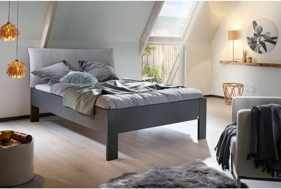 Rauch Futonbed Aditio Hoofdbord weefstof met afgezette opstaande naad - Foto 7