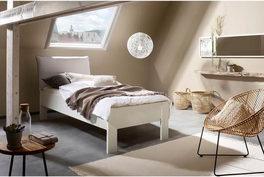 Rauch Futonbed Aditio Hoofdbord weefstof met afgezette opstaande naad - Foto 8