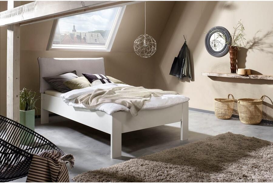 Rauch Futonbed Aditio Hoofdbord weefstof met afgezette opstaande naad - Foto 7