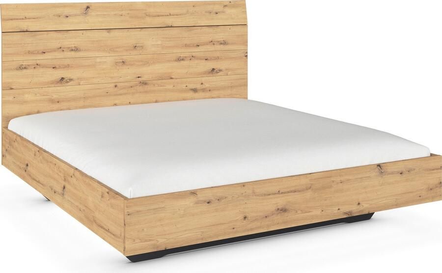 Rauch Futonbed Bed 2-persoonsbed houten bed AGORDO met hoge rugleuning en zwevende look made in germany - Foto 8
