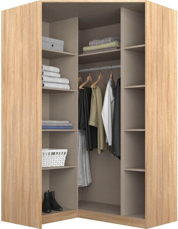 Rauch Hoekkledingkast Bremen met 8 losse planken - Foto 14