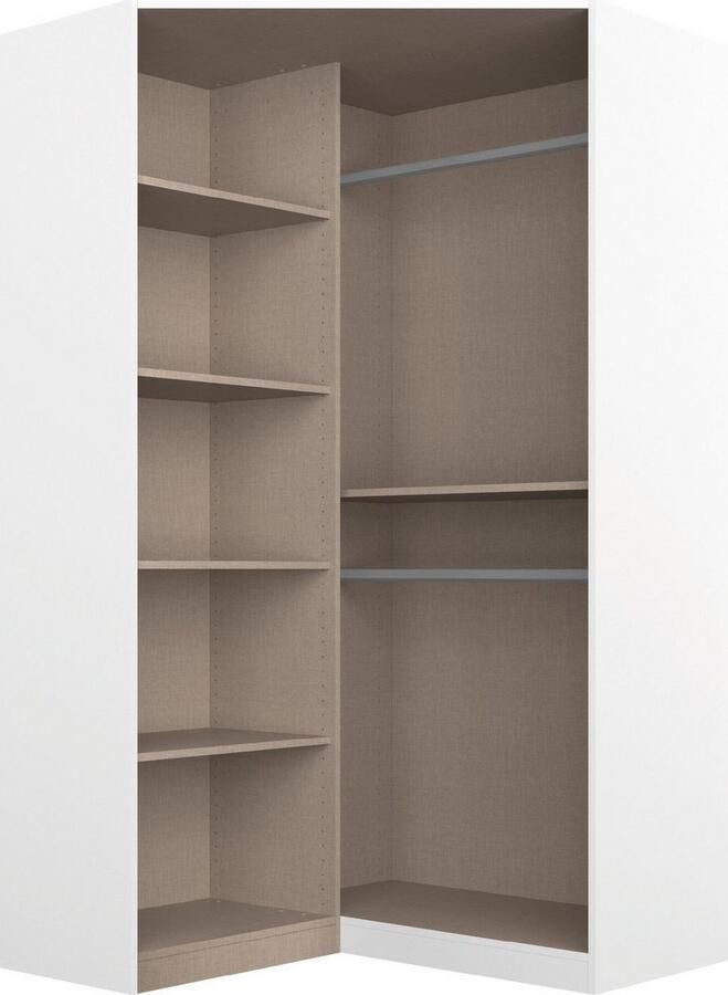 Rauch Kastenset Kledingkast kast garderobe waskast COSTA met spiegel veel ruimte greeploze front en push-to-open functie made in germany - Foto 12