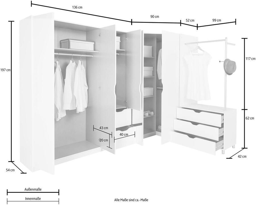 Rauch Kastenset Freiham (set 5-delig) - Foto 5