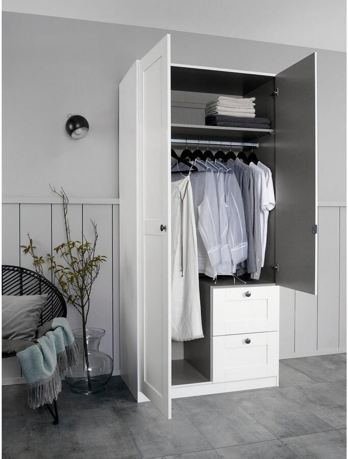 Rauch Kastenset Skagen Hoekkast 1- en 2-deurs kast met laden en spiegel (3-delig) - Foto 6