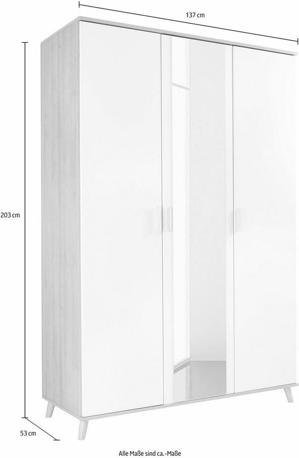 Home24 Draaideurkast Falun rauch Orange - Foto 4