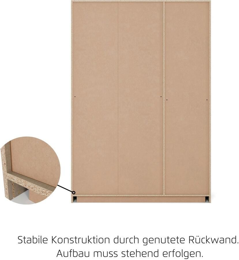 Rauch Kledingkast Freiham draaideurkast kast garderobekast breedte 91 cm - Foto 9