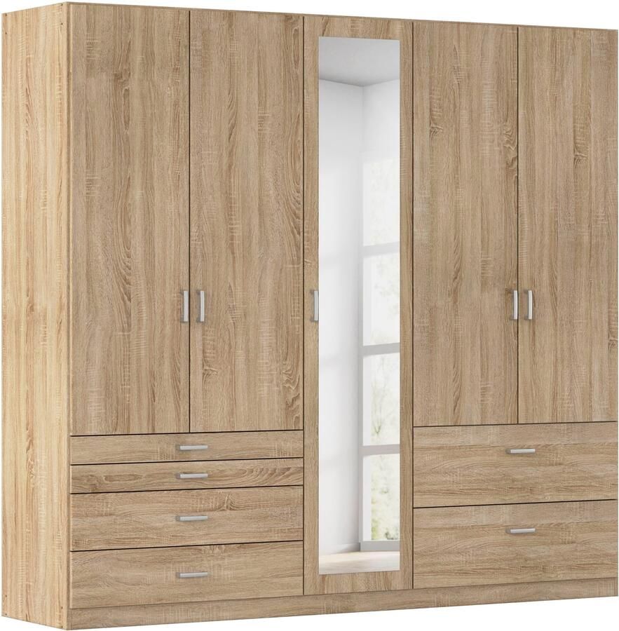 Rauch Kledingkast Kast Garderobe Linnenkast WILDBERG met 6 laden bovenste lade met houten indeling made in germany - Foto 13