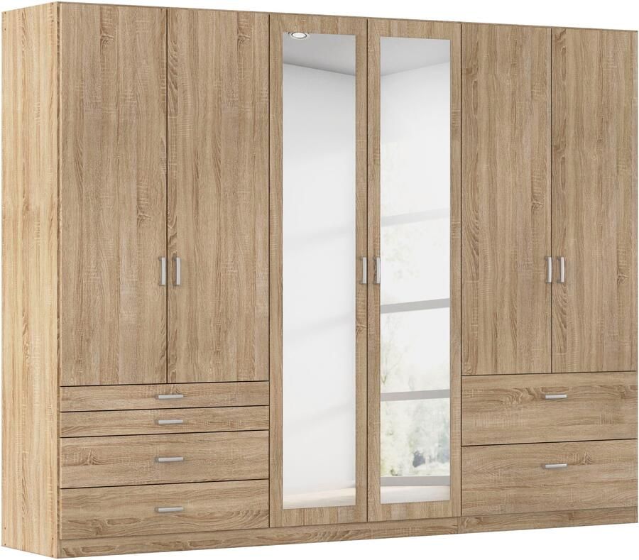 Rauch Kledingkast Kast Garderobe Linnenkast WILDBERG met 6 laden bovenste lade met houten indeling made in germany - Foto 12