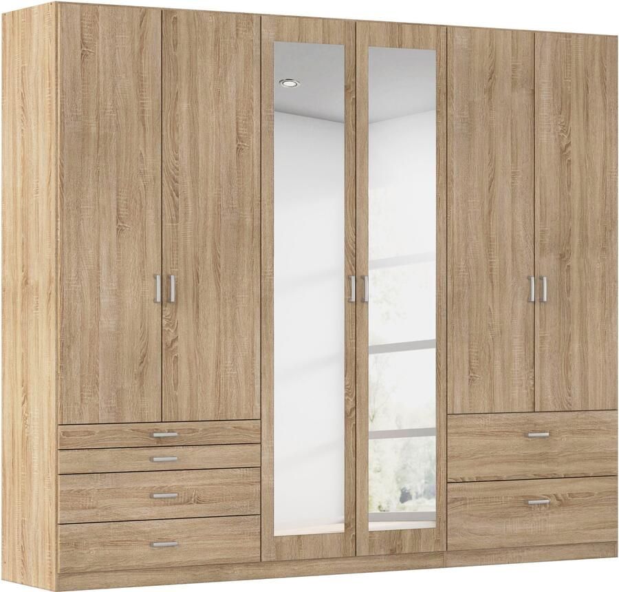 Rauch Kledingkast Kast Garderobe Linnenkast WILDBERG met 6 laden bovenste lade met houten indeling made in germany - Foto 12
