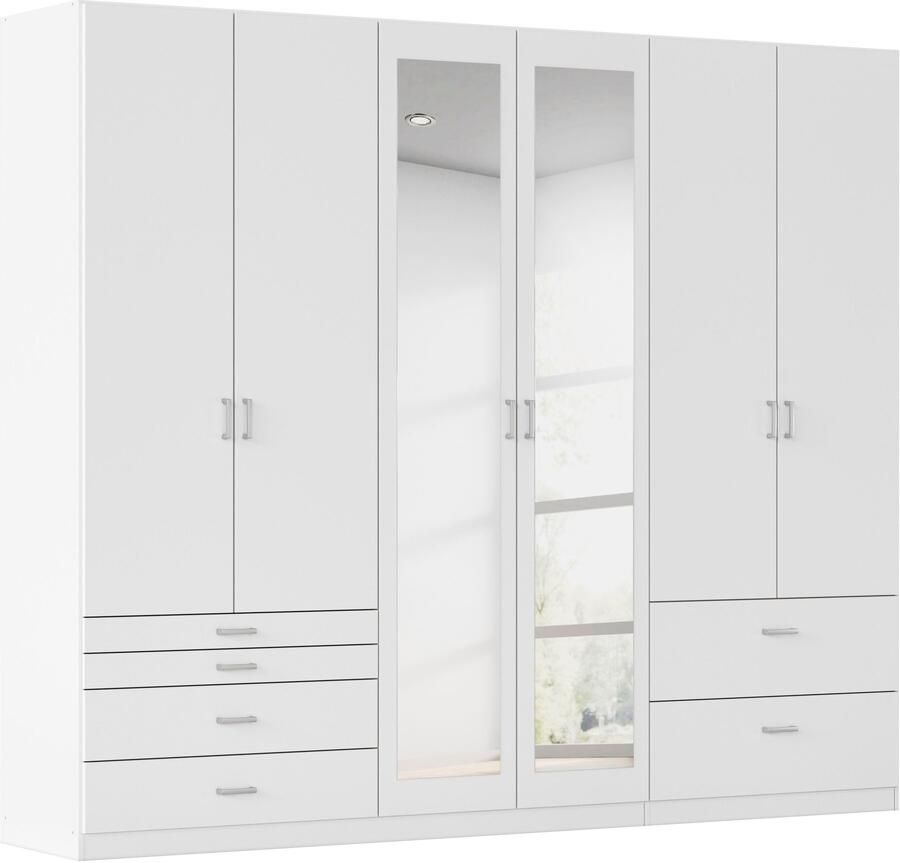 Rauch Kledingkast Kast Garderobe Linnenkast WILDBERG met 6 laden bovenste lade met houten indeling made in germany - Foto 10
