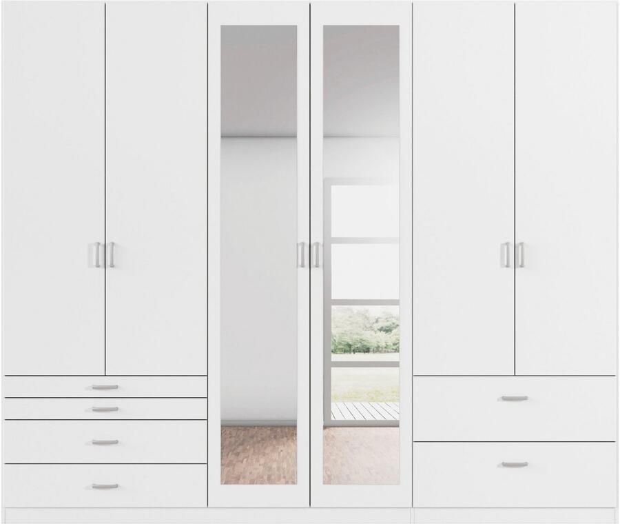 Rauch Kledingkast Kast Garderobe Linnenkast WILDBERG met 6 laden bovenste lade met houten indeling made in germany - Foto 15