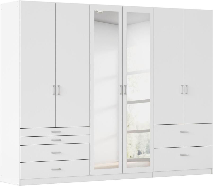 Rauch Kledingkast Kast Garderobe Linnenkast WILDBERG met 6 laden bovenste lade met houten indeling made in germany - Foto 14