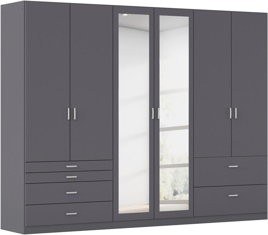 Rauch Kledingkast Kast Garderobe Linnenkast WILDBERG met 6 laden bovenste lade met houten indeling made in germany - Foto 12