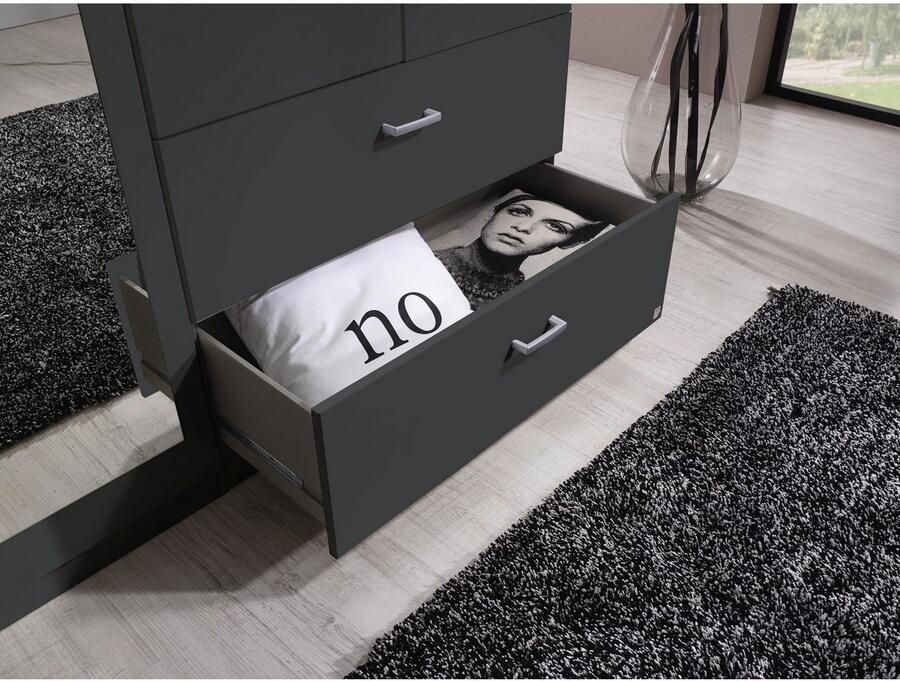Rauch Kledingkast Kast Garderobe Linnenkast WILDBERG met 6 laden bovenste lade met houten indeling made in germany - Foto 19