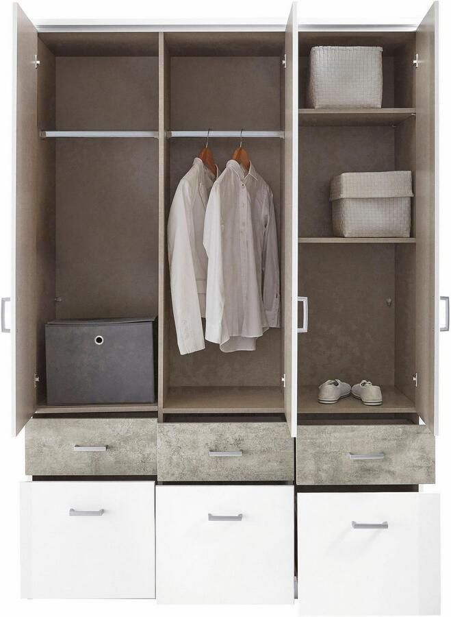 Rauch Kledingkast kast garderobe plafondhoge kast BREMEN - Foto 9