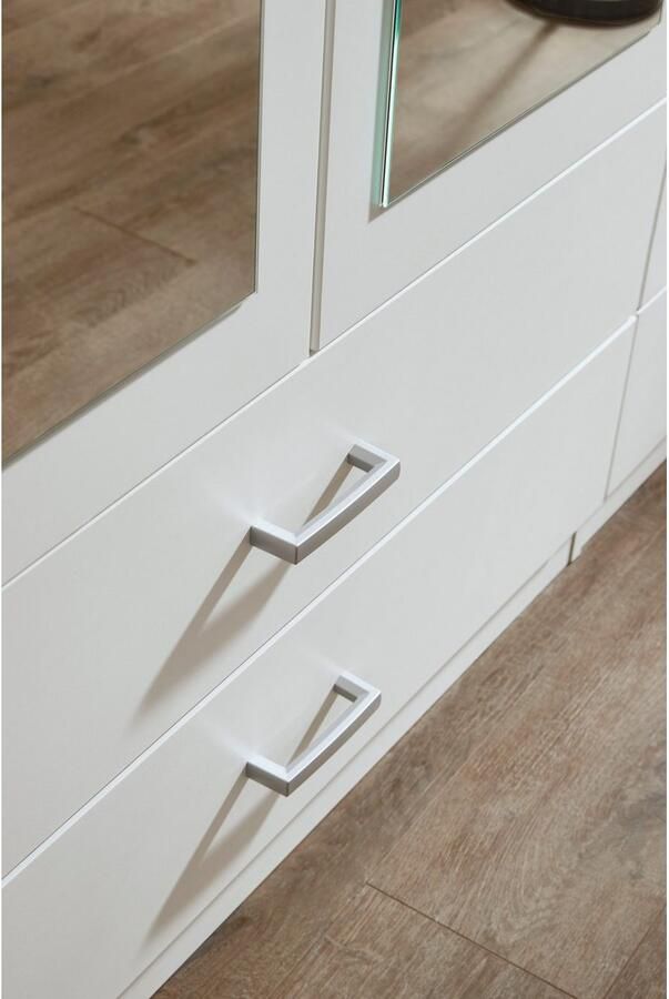 Rauch Kledingkast Kast Garderobe Wasmand GAMMA in 3 Breedtes veel opbergruimte met 6 lades met spiegel topseller made in germany - Foto 6