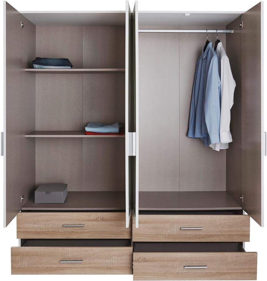 Rauch Kledingkast Rasa bestseller kast voor elke kamer Slaapkamerkast klassieker Otto's Choice garderobe - Foto 6